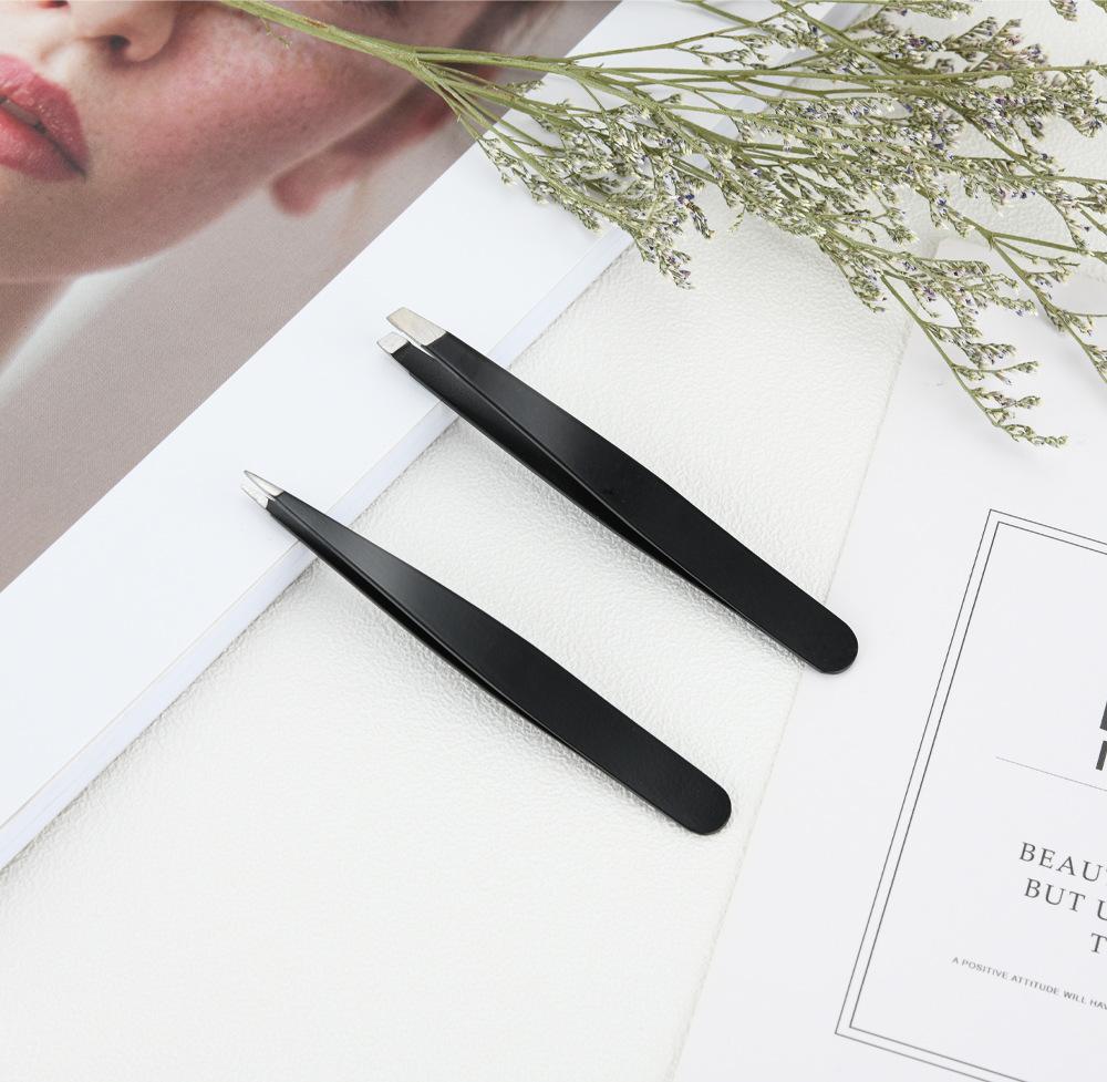 Free shipping Eyebrow Tweezers Eyebrow Clip Stainless Steel Eyebrow Tweezer Multi-purpose Eyebrow Trimming Shaping Tool