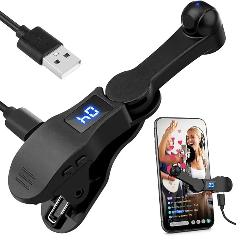 Smartphone Auto Clicker, 107 Speed Screen Clicker for Tiktok, iPhone iPad Apps, Quick Tap Simulation, Game Continuous Click, Live Stream Likes, Mobile Phone Accessory