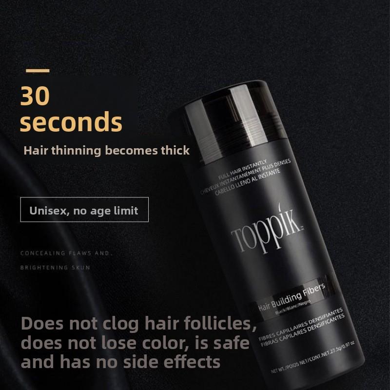 2026 Hair Fiber Powder Hairline Filler Quick Hair Thickening Fiber Powder Hair Styling Fiber