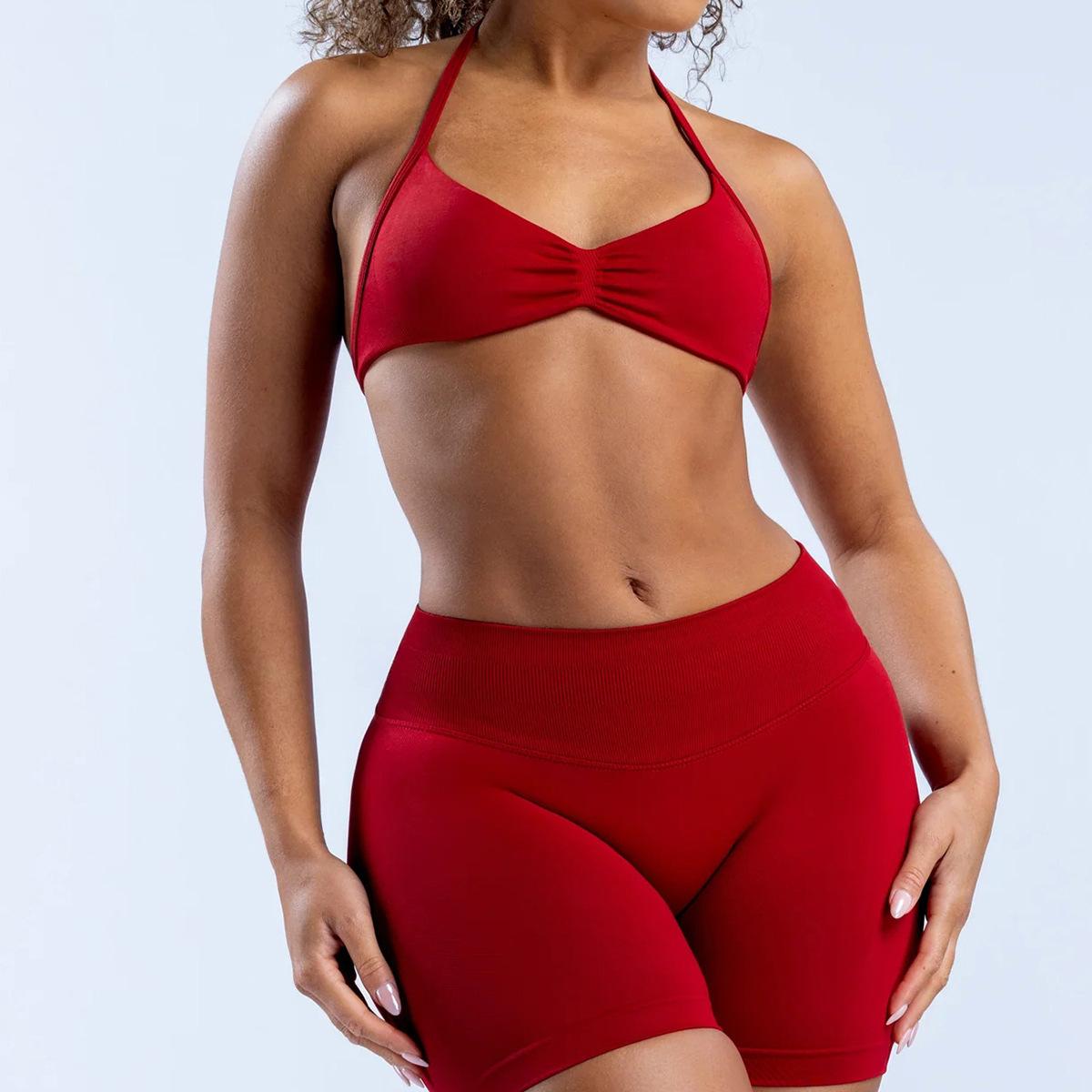 BIGWIG Impact Sports Set for Women - High-end Original Single  Seamless Sculpt Fit Strappy Back High-Waisted Bottoms Ultra-Flattering Activewear Look Breathable Outfits Sporty Style Clothes - Womenswear Classic World Cup Soccer Jersey Flag Print Hoodie