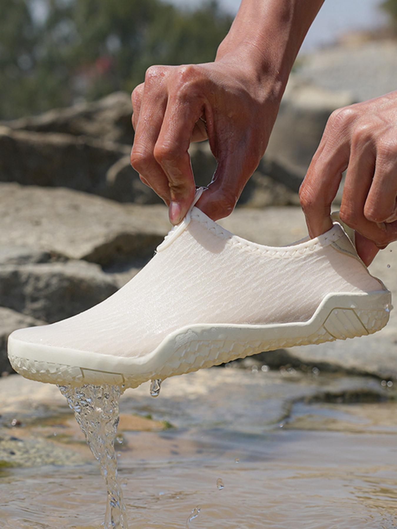 Unisex Water Shoes, Lightweight Non-slip Rubber Sole Water Shoes, Breathable Quick-drying Shoes for Yoga & Swimming