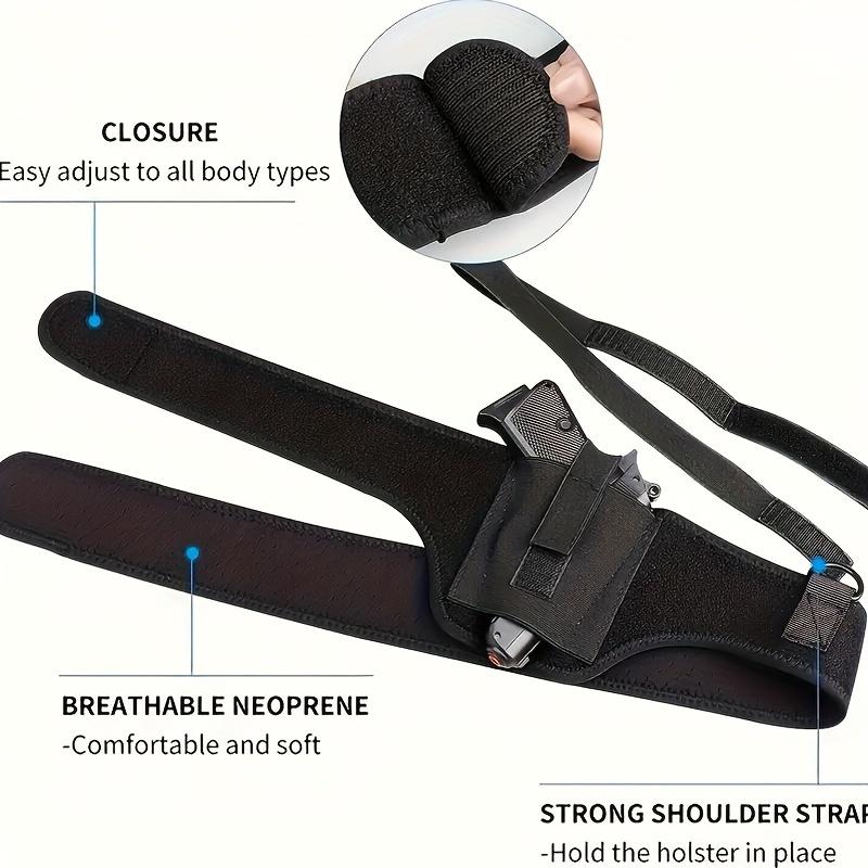 Concealed Carrying Shoulder Holster, Unisex Holster, Universal Underarm Concealed Shoulder Holster, Suitable for Most Ultra-Small Compact Pistols