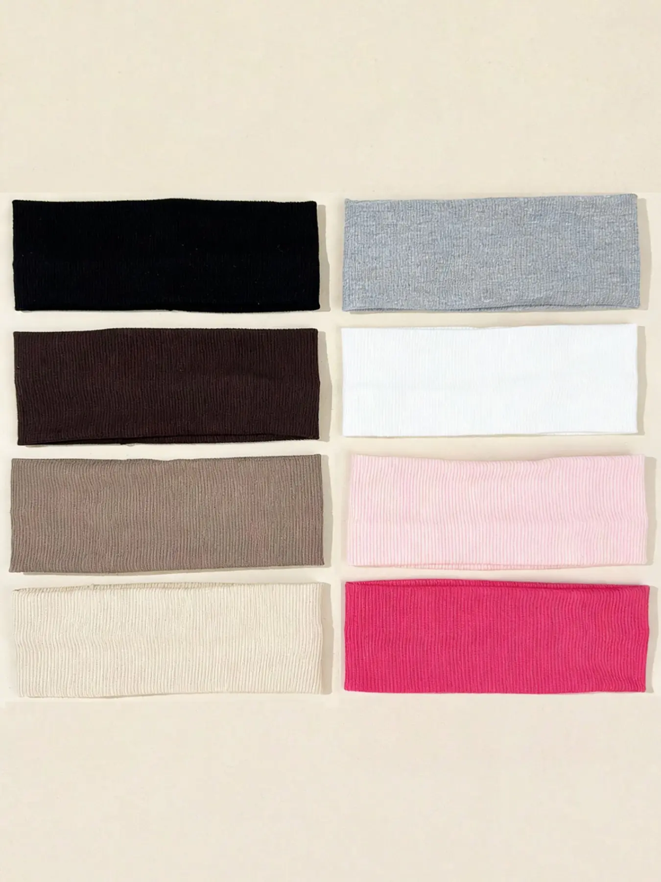 8pcs-Set-Solid-Color-Breathable-Moisture-Wicking-Sports-Headbands-Suitable-For-Gym-Workouts-Running-And-Daily-Wear-Hair-Band-Turban-Headband-Sweatband-Hairband