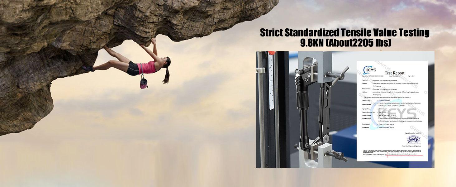 Carabiner Multitool 8-in-1 EDC With Pocket Knife, Serrated Knife, Rope Cutter, Screwdriver, Can Bottle Opener, Ruler, Survival Gear For Camping Climbing Hiking, Gifts For Men (Black)