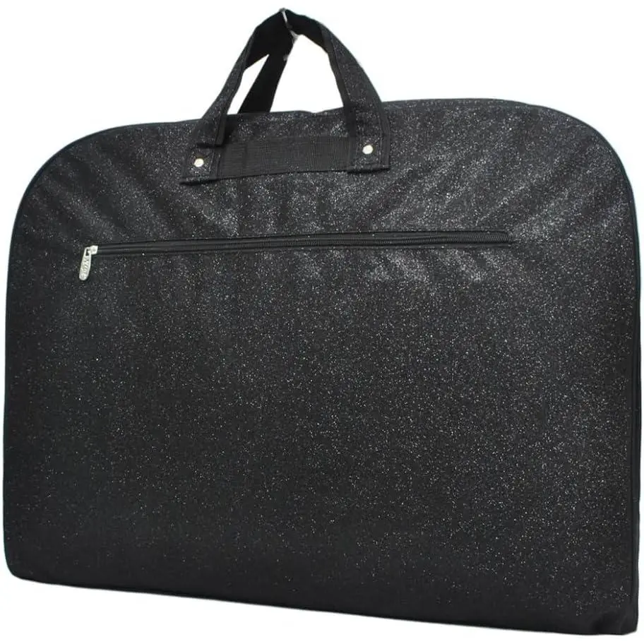 Glitter Travel  Garment Bag (Black-Glitter) | Garment Bag for Girls,  Travel Bag, Dance Competition Bag,  Dance Competition, Beauty Pageant