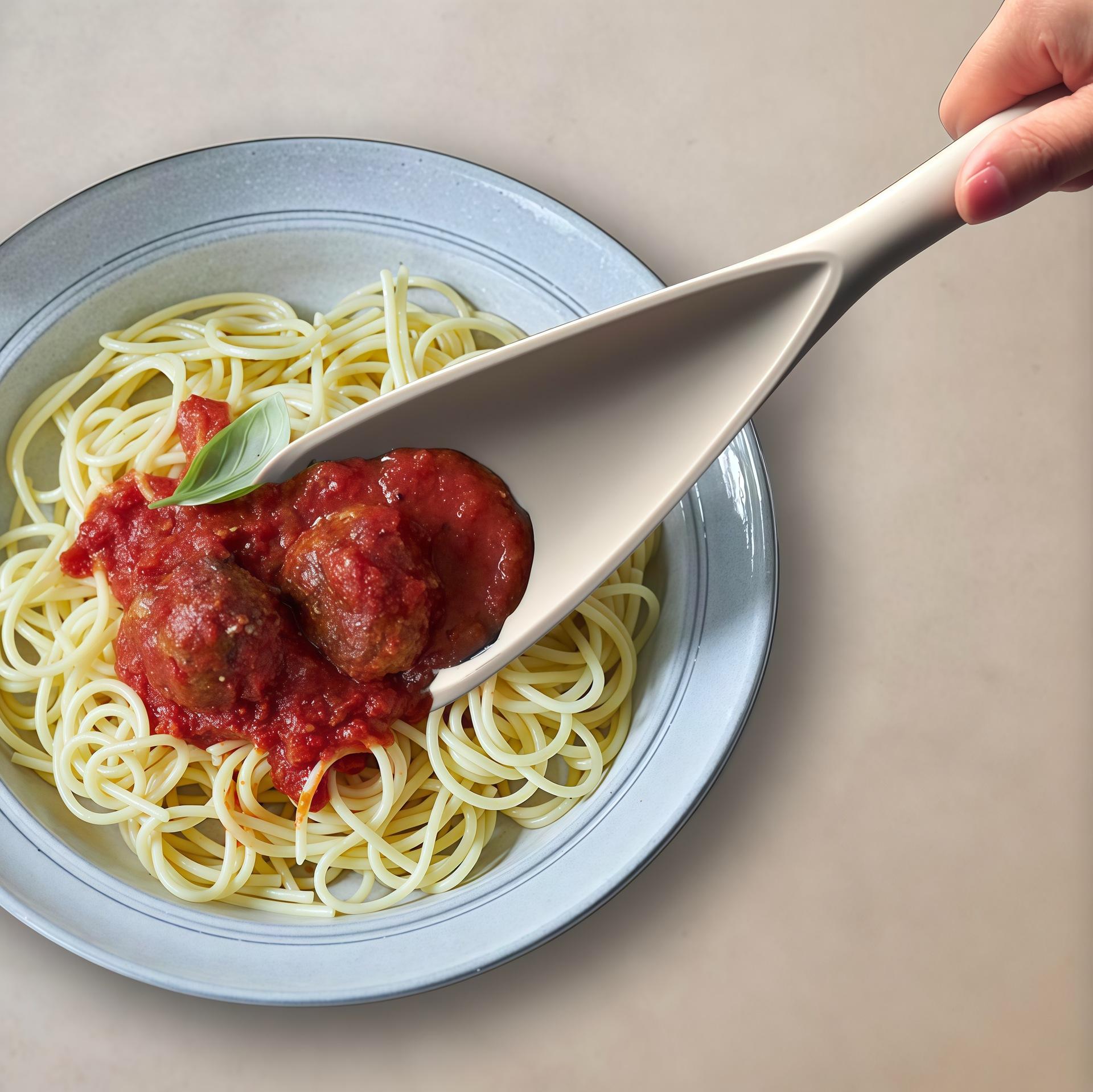 Food Grade Silicone Spatula Set, Heat Resistant Multi-Use Kitchen Utensils for Non-Stick Pans, Cooking, Salad, Sauce & Ice