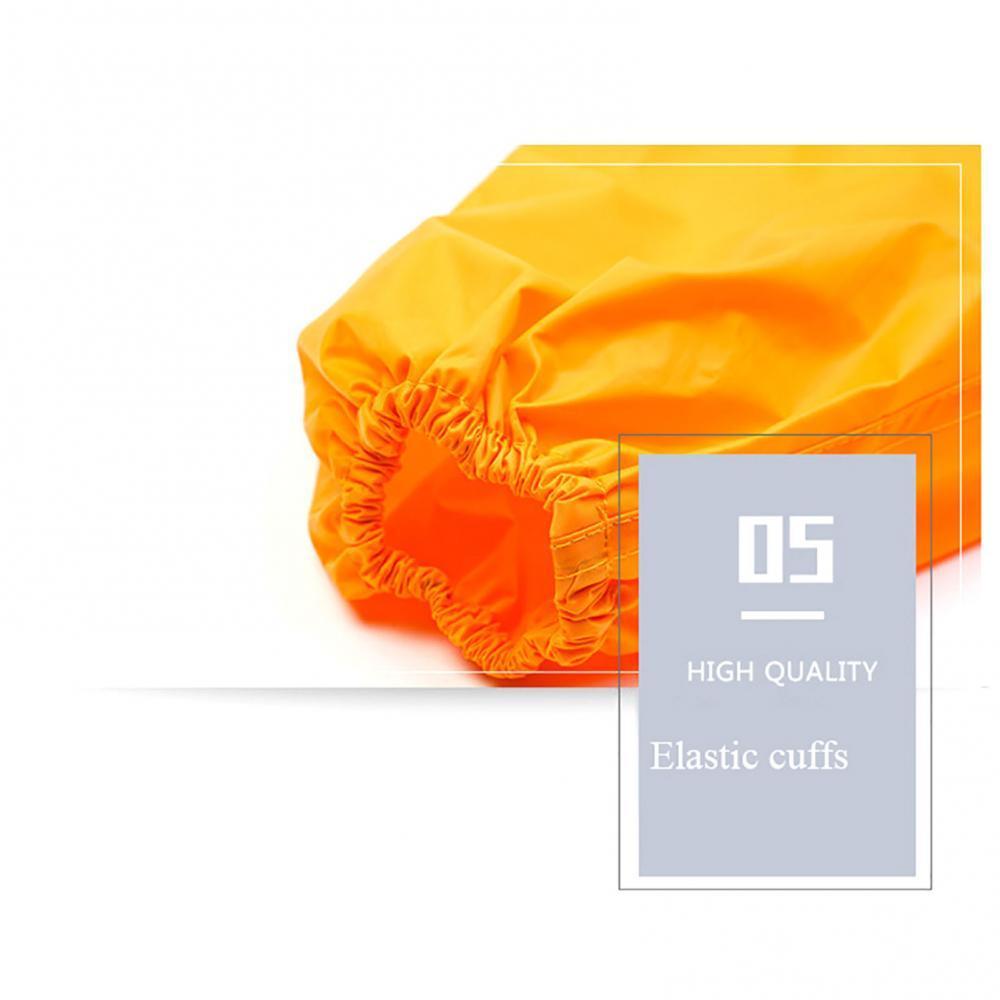 Work Raincoat Unisex One piece Coveralls Uniform Waterproof Poncho Hooded Raincoat Jumpsuit Thicken Rainwear Work Protection