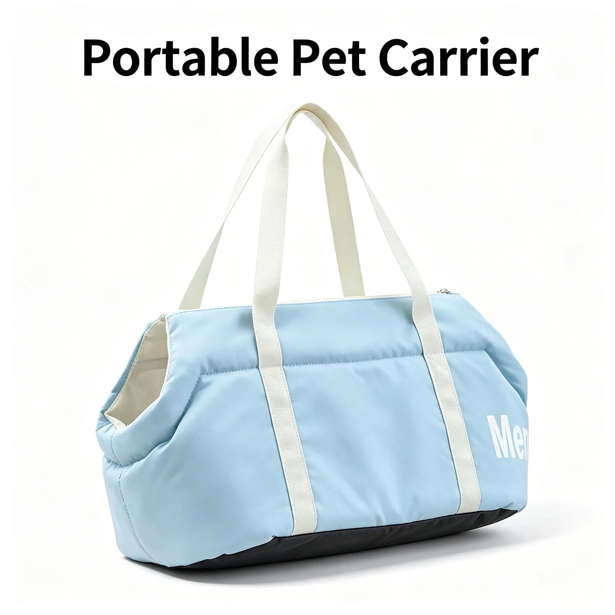 Portable Dog & Cat Pet Carrier - Lightweight, Durable Design for Easy Transport, Safe Carry - Ideal for Travel & Daily Use - Blue