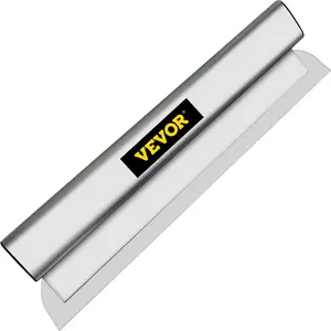 VEVOR Skimming Blade, 24 inch Smoothing Knife, European Stainless Steel Construction Knife, Aluminum Blade Profile Smoothing Knockdown Spatula for Gyprock/Drywall/Wall-Board