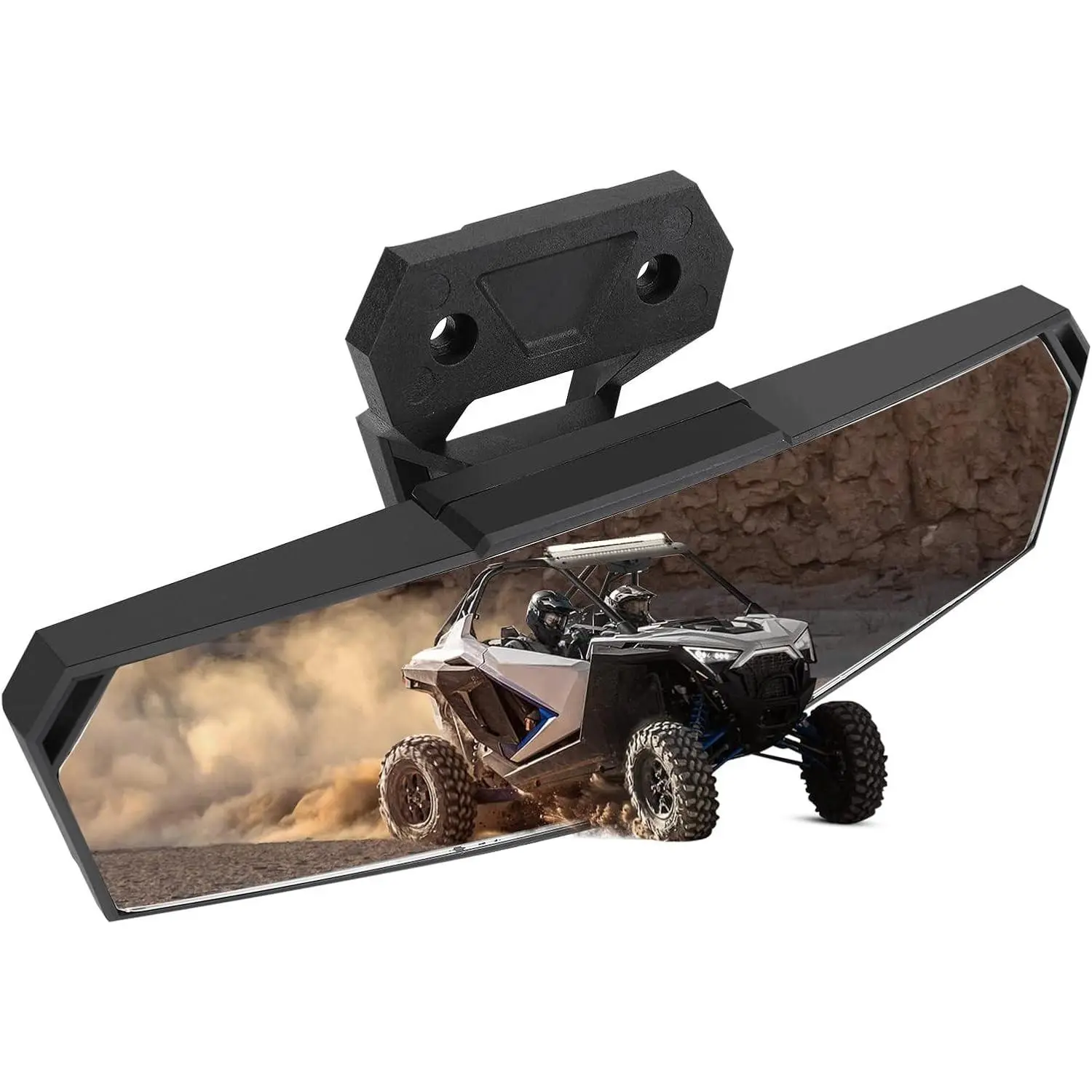 Center Rear View Mirror High-Definition Race Convex Mirror Compatible with Polaris RZR PRO XP / 4, Turbo R /4 2020 2021 2022 2023 2024 2025 2026, 2024+ RZR XP 1000# 2883763