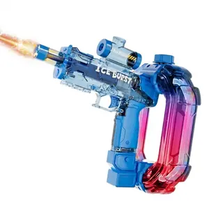 2026 New Electric Water Gun Toy, Automatic High-Speed Continuous Fire with Lights, Large Capacity Tank, Long Range, Outdoor Pool Beach Fun