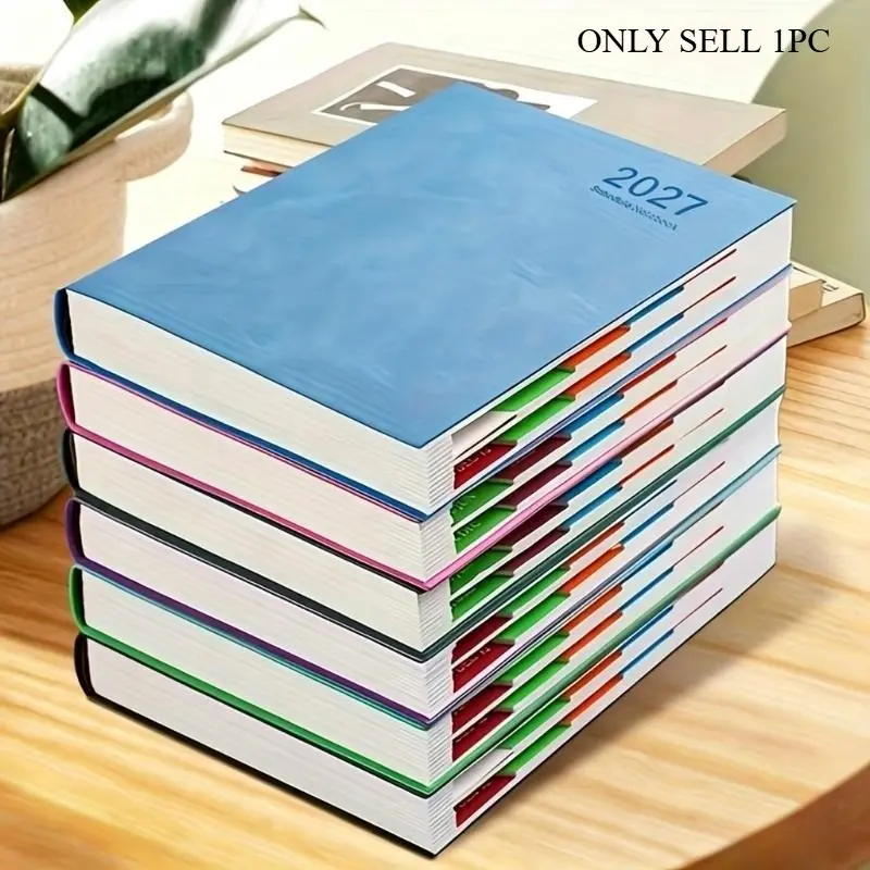 Maximize Efficiency in 2027: Daily Planner and Calendar Diary - 400 Pages of Time Management and a 365-Day Daily Self-Discipline Checklist, the Perfect New Year's Gift! Halloween, Thanksgiving, Christmas