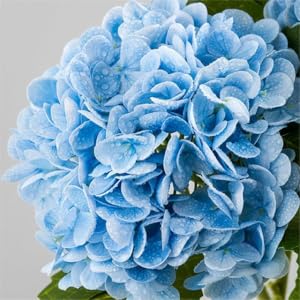 4PCS Real Blue Hydrangea Artificial Flowers 21'' Large Latex Fake Hydrangea Flowers Faux Hydrangea with Stem for Wedding Home Table Centerpieces Indoor Baby Shower Decorations (Blue) 4PCS Real Blue Hydrangea Artificial Flowers 21'' Large Latex Fake Hydrangea Flowers Faux Hydrangea with Stem for Wedding Home Table Centerpieces Indoor Baby Shower Decorations (Blue)