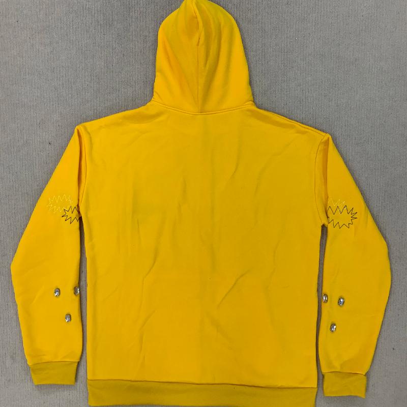 Autumn Winter Hoodies Casual Streetwear Daily Wear Hip Hop High Street Style Rhinestone Embroidery Zipper Sweatshirt Long Sleeve Loose Fit For Men Women Teens Trendy Fashion