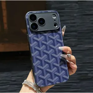 Matte Glass Finish Protective Smartphone Casing, High-End Unique Glass Pattern Cover, Scratch-Resistant Accessory for iPhone 17Pro Max, 16/15Cellphones with Snug Fit & Easy Access by summerwins