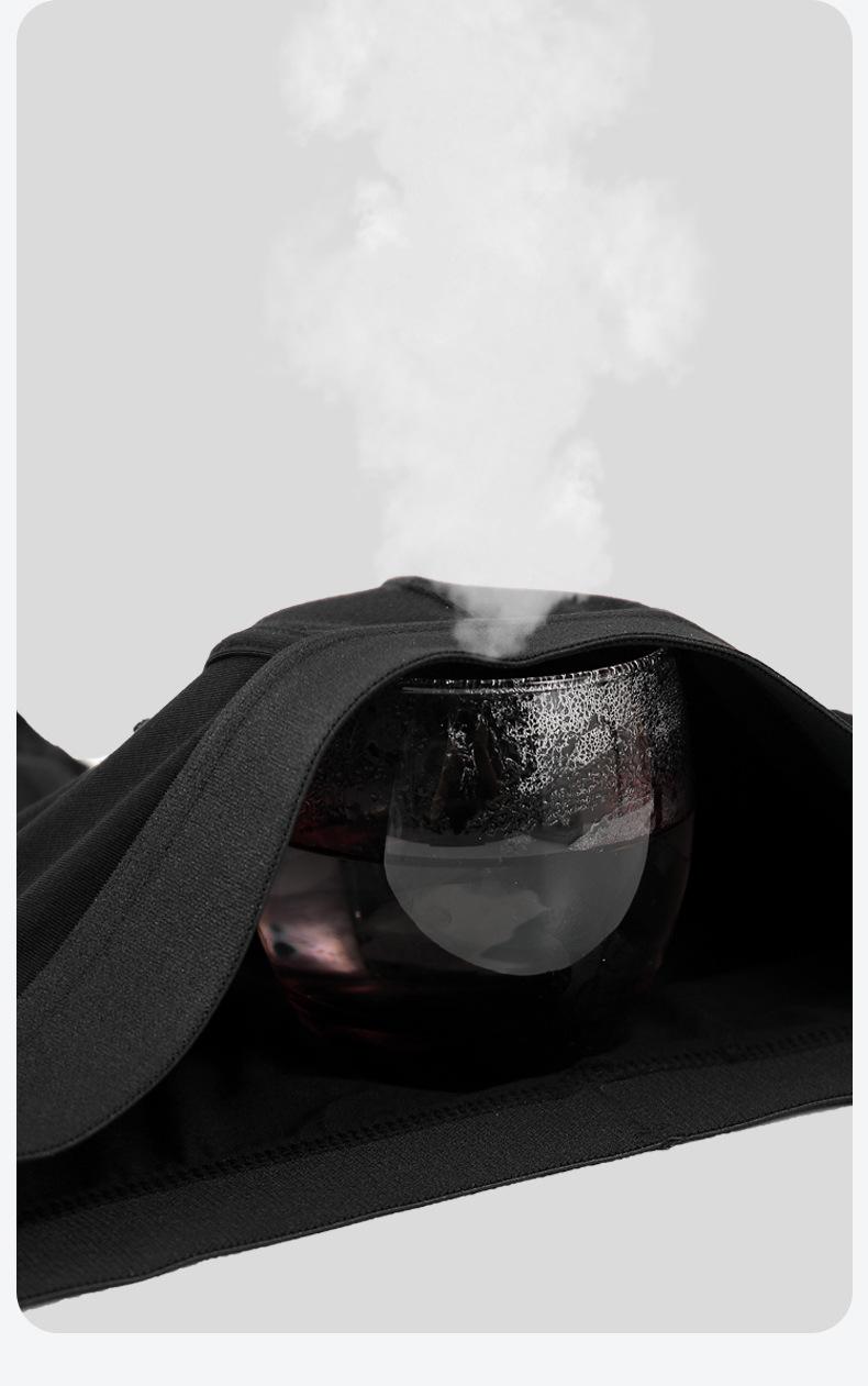 Men's Bamboo Fiber Boxer Briefs Premium Extra Long Mid Waist Breathable Moisture Wicking Anti Odor Soft Comfortable Stretchy Lightweight Durable No Ride Up Sports Underwear