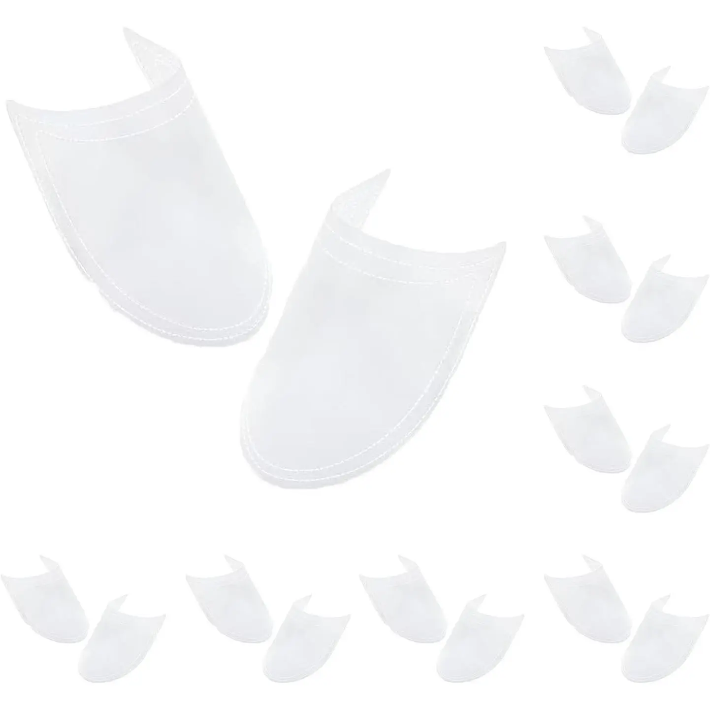 8 Pair Shoe Tree Inserts, Transparent Shoe Shaper Keeper for Men Women