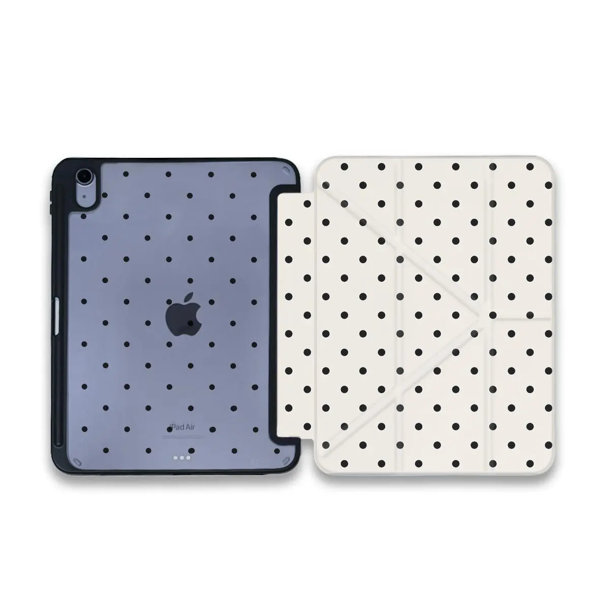 Cool Black Tablet Case & Shell Accessories for iPad Pro 11-inch (2024)/iPad Air 6 (2024)/iPad mini 6 - Silk Texture PC Back Casing with Pencil Holder for Enhanced Protection