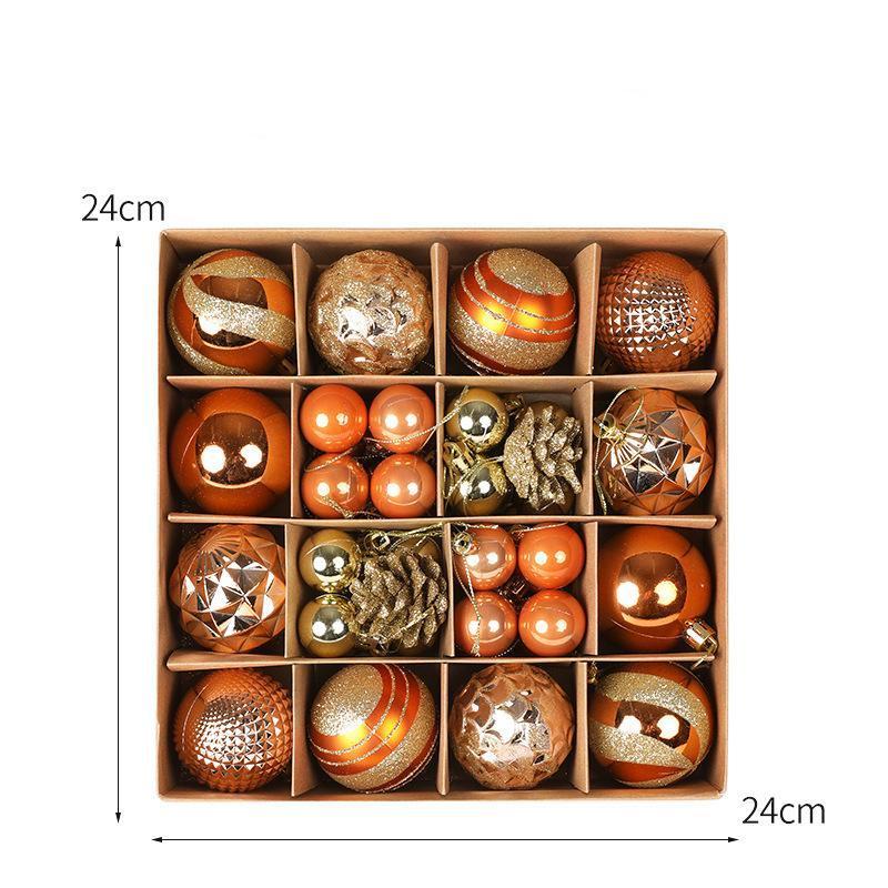 36pcs Christmas Ball Christmas Tree Decoration Ornaments for Home Decor Halloween New Year 2026 Navidad Pendant Ball Accessories
