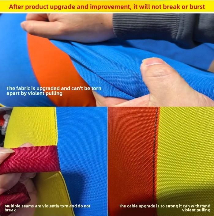 Upgraded Solid Color Polyester Herding Ball Durable Inflatable Training Play Ball for Sheep Horse Dog Farm Pet Exercise Game Toy