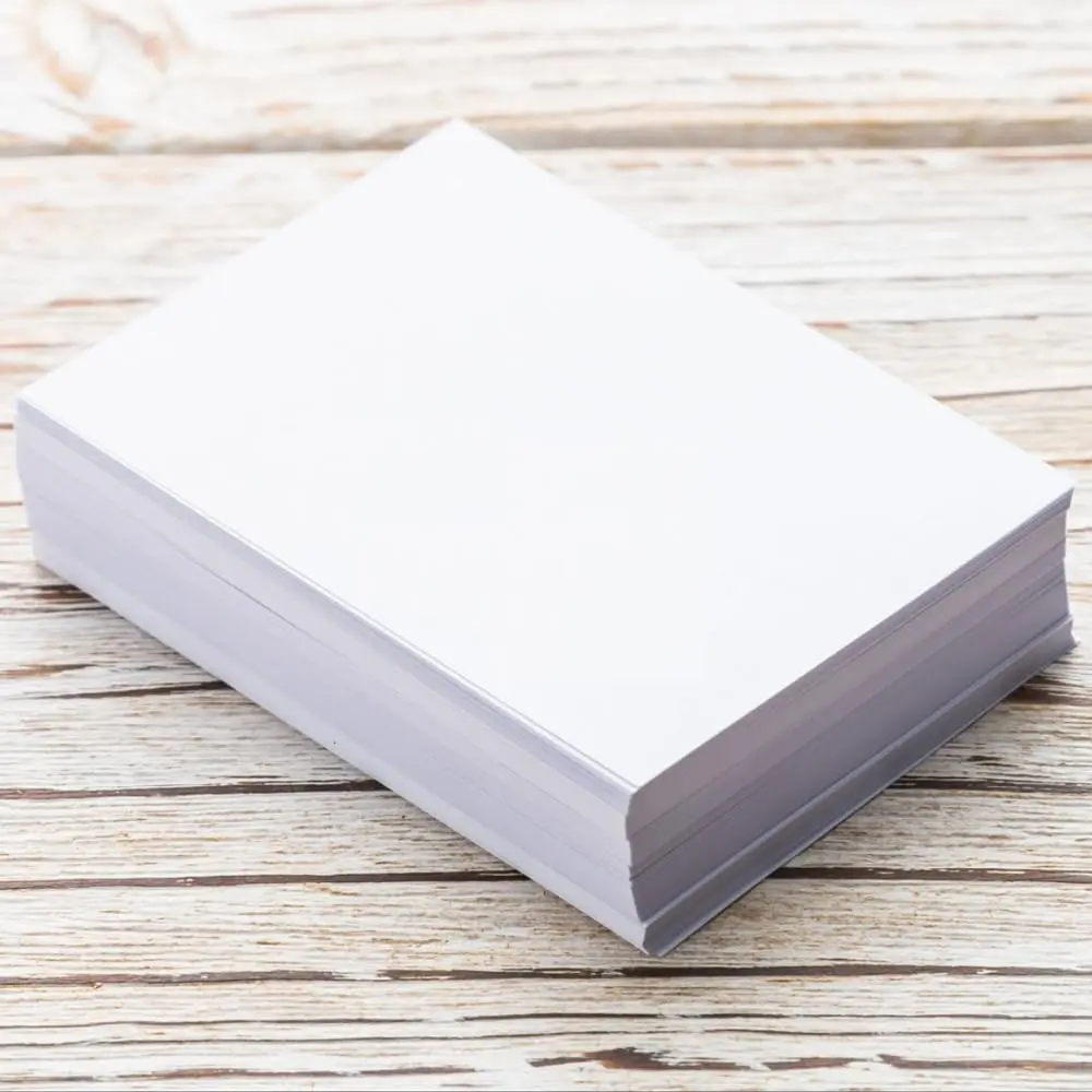 11"x 17" Blank Print Paper, 45 Sheets/90 Pages Loose-Leaf Blank Ledger Paper, 100gsm Thick Printing Paper for Office Daily Use