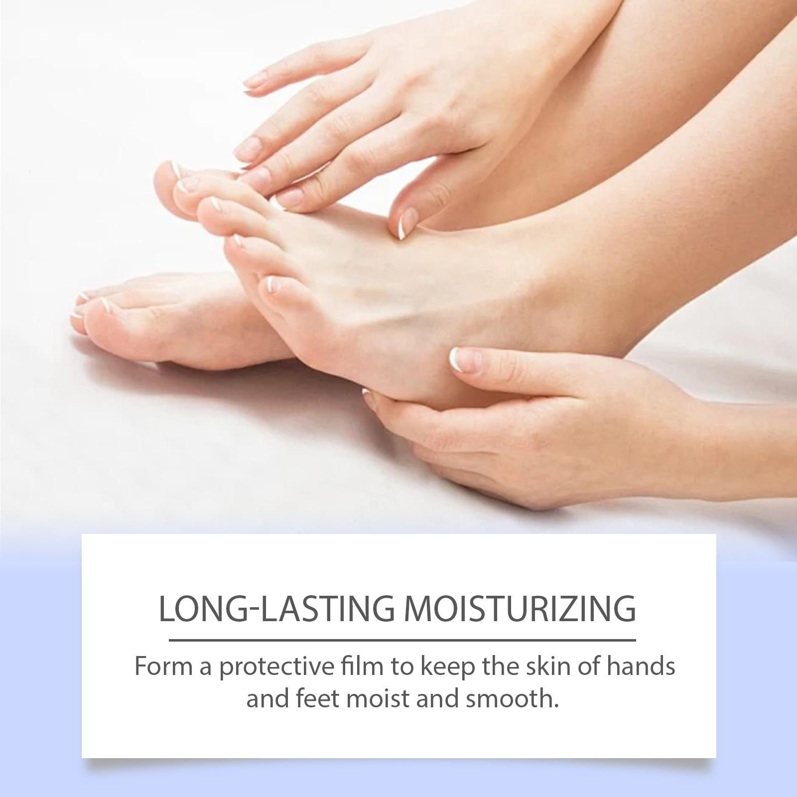 Moisturizing Protective Foot Cream HK-A07-0006-01 100g Daily Care Hydrating Nourishing for Dry Feet Urea Glycerin Mineral Oil - Moisturize