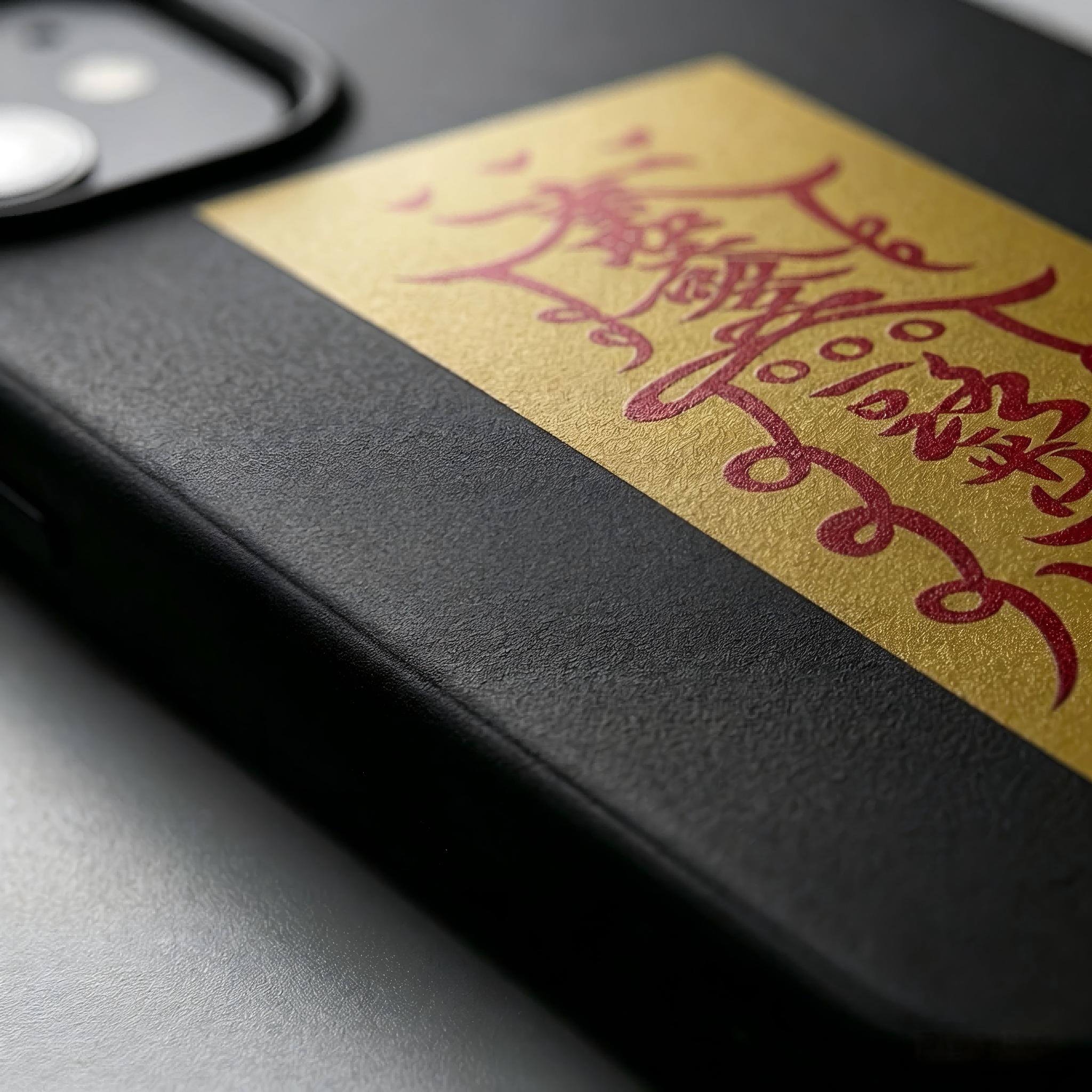 Oriental Aesthetics Cultural Souvenir Phone Case – Traditional Peace Symbol for iPhone 17 16 15 14 13 12 11 Air Pro Max Plus