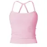 Women's Solid Backless Sports Cami Top, Quick Drying Breathable Sports Cami Top, Ladies Sportswear Gym Clothes for Indoor Outdoor Wear, Workout Tops, Breathable Activewear, Athletic Yoga Tops, Activewear Fitness, Athletic Apparel, Athletic Sports Clothing