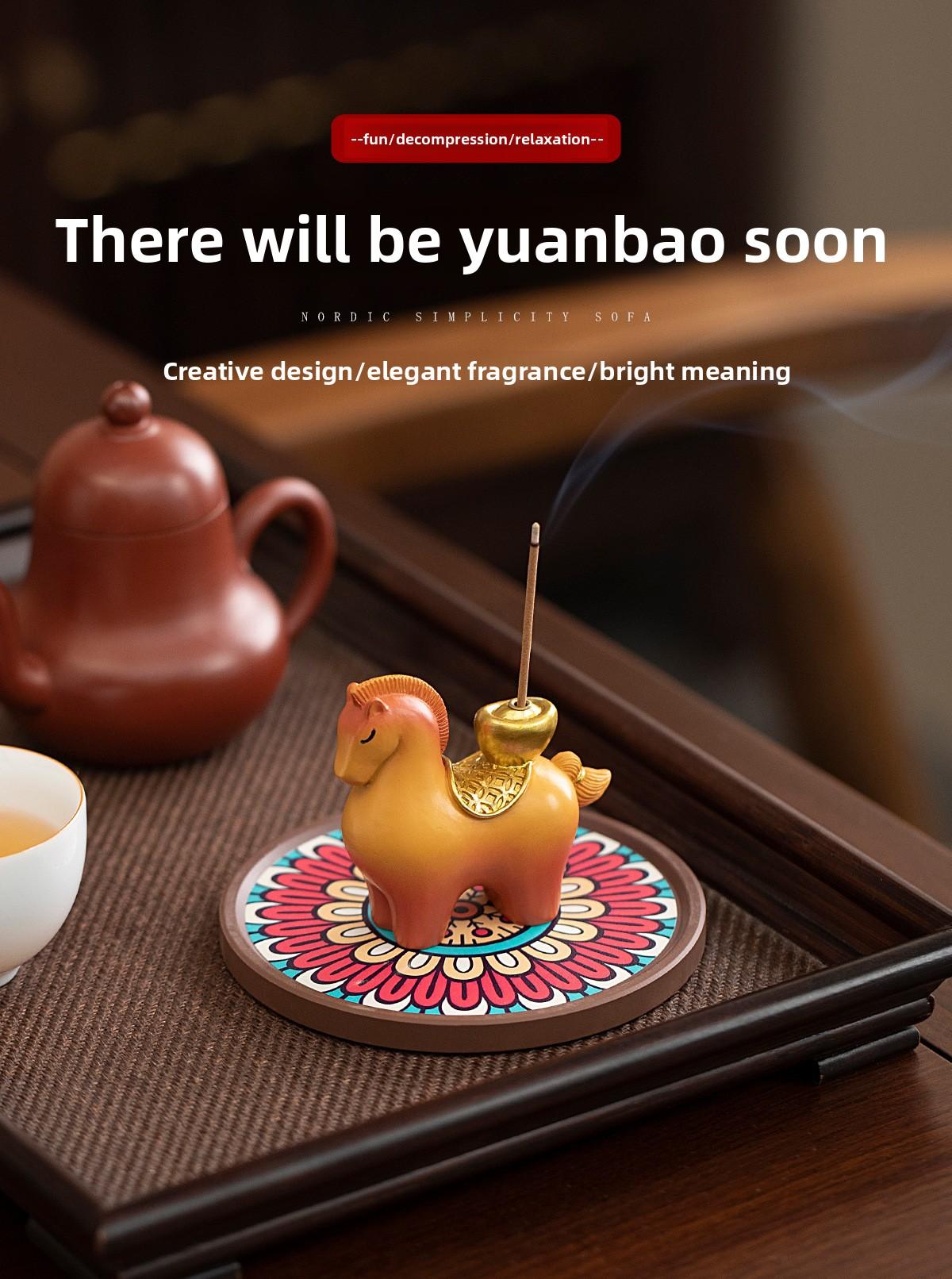 Incense Stick, Decor & Incense Burner, Home Odor Removal, Desktop Ornament, Aromatherapy Burner