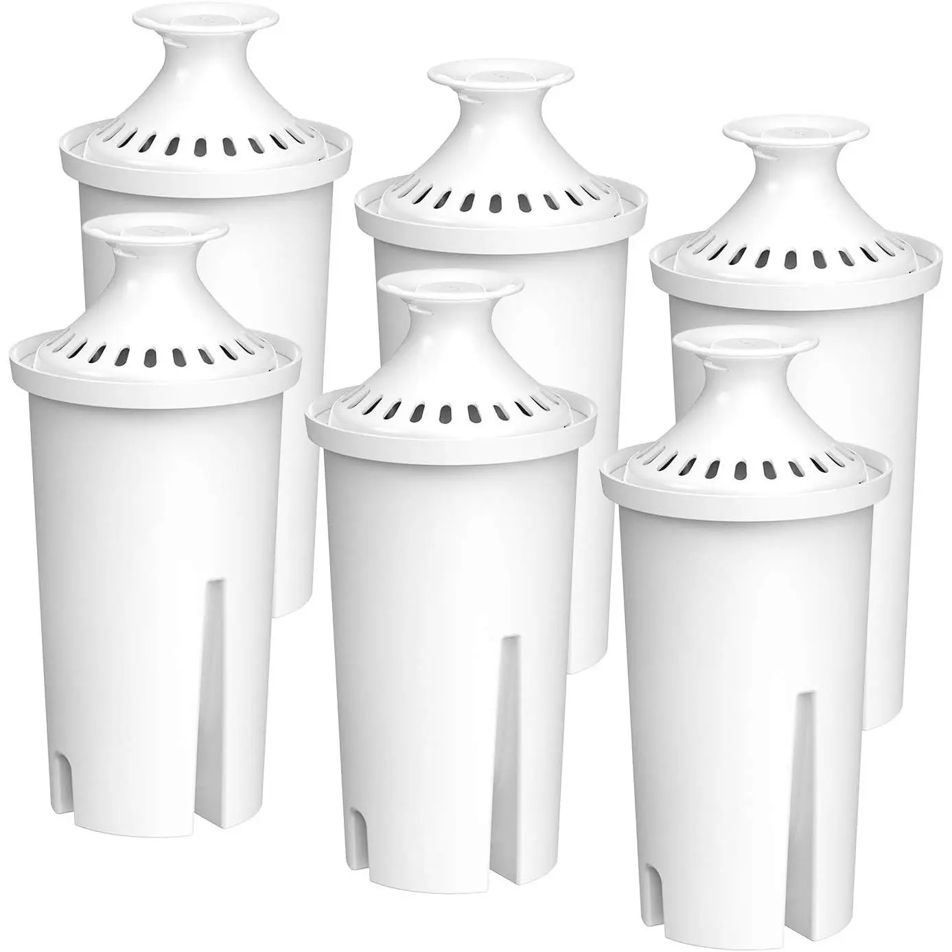 PF06 Pitcher Water Filter, Replacement for Brita® Classic 35557, OB03, Mavea® 107007, and Brita® Pitchers, Amazon Basics® 10-Cup Pitcher, NSF Certified, Reduces Lead, 6 Pack