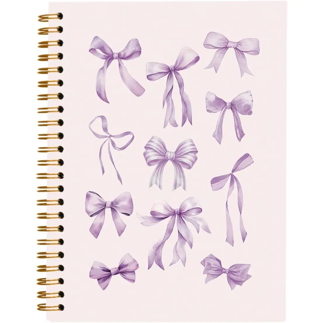 Bow Notebook Journal, Preppy Notebook, Girly Notebook