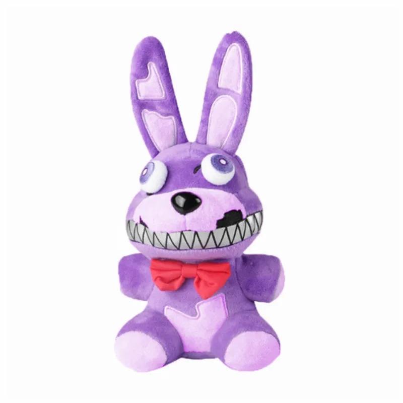 Cute FNAF Plush Dolls 18cm Freddy Bonnie Foxy Cartoon Stuffed Toys Children Birthday Gift