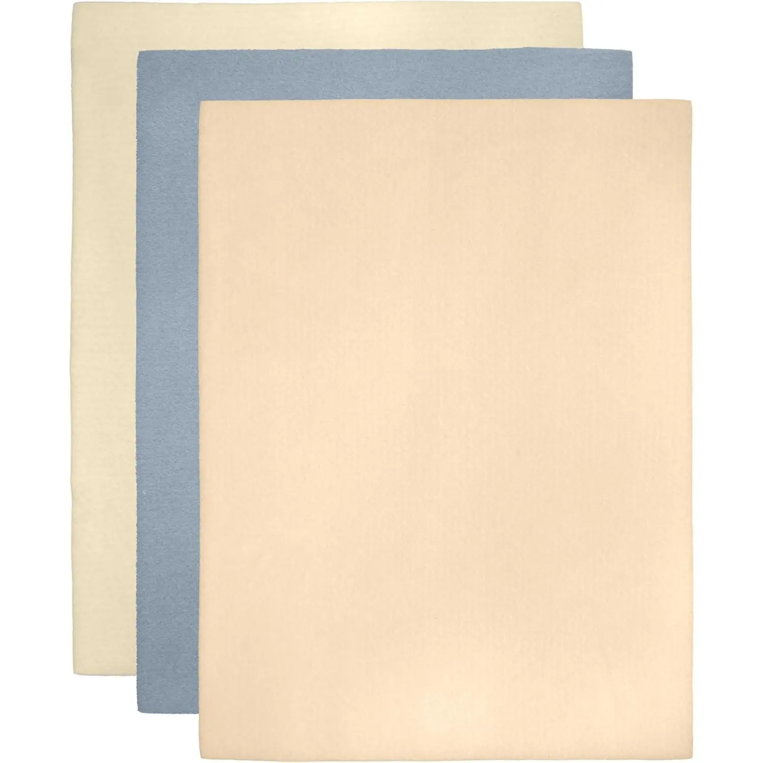Beading Mats Set | Double-Sided Stringing Work Mats, 3-Pack, 11" x 14", Washable, Wrinkle-Free, Soft- Flocked Surface