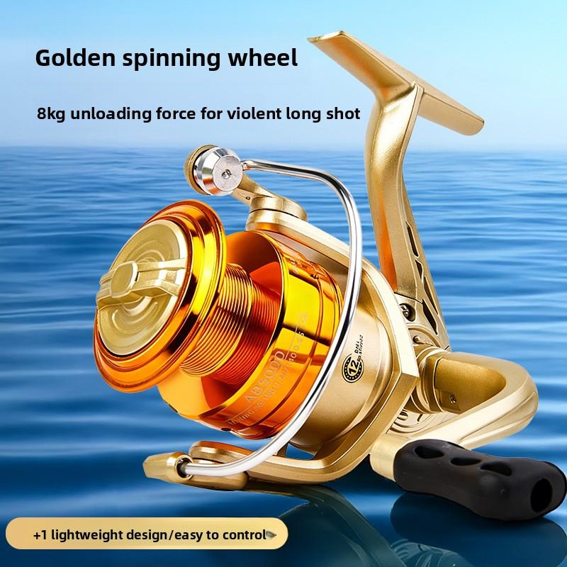 Spinning Reel for Raft Lure Long Casting Sea Rod Anchoring Rock Fishing Durable Corrosion Resistant Smooth Spool Drag System Comfortable Grip Lightweight Portable Large Cast Net with Sinker cane pole loudest Steel Cowboy Bull Cutter Knife