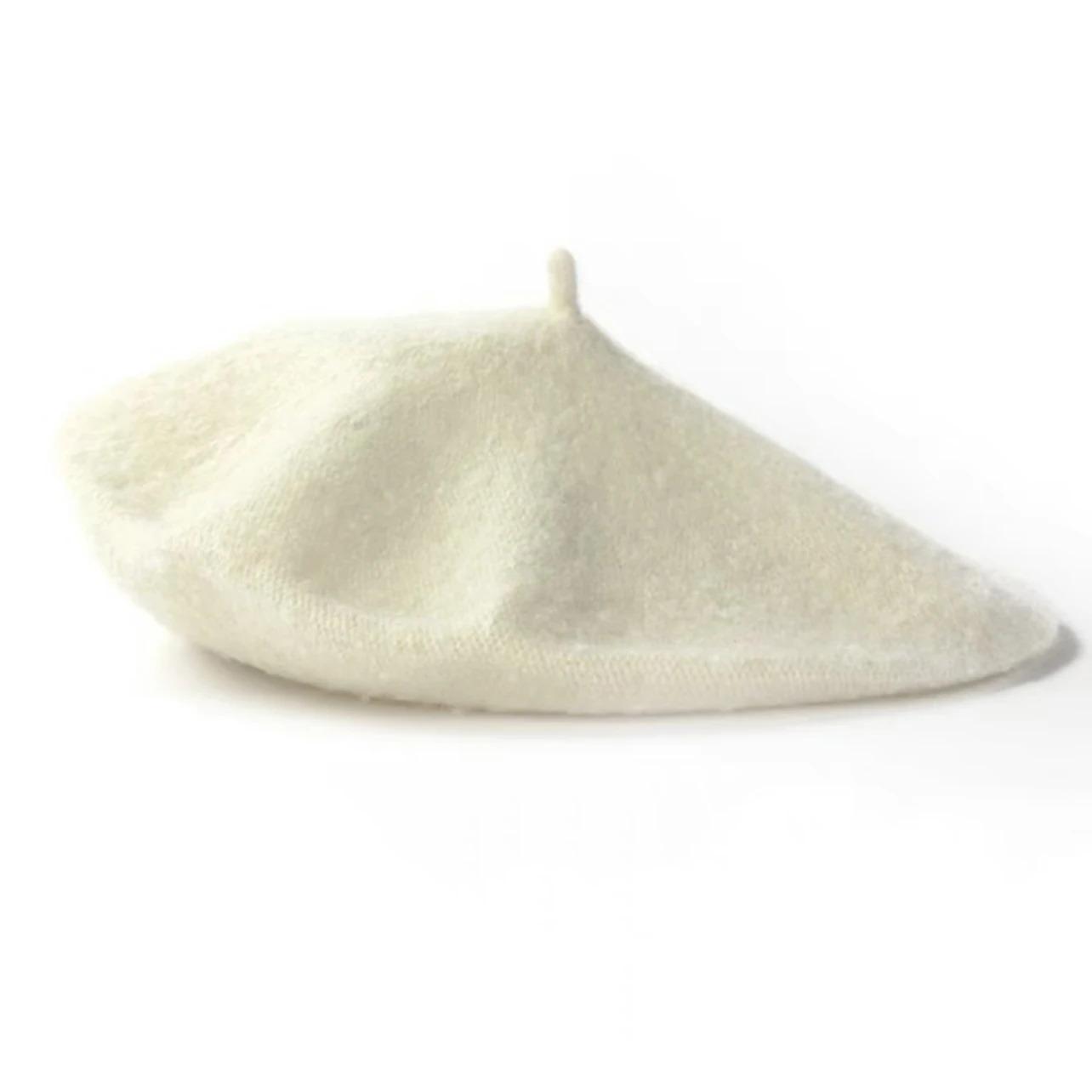 Wool Beret Retro British Woolen Knitted Painter's Hat Adult Autumn/Winter Warm Hat