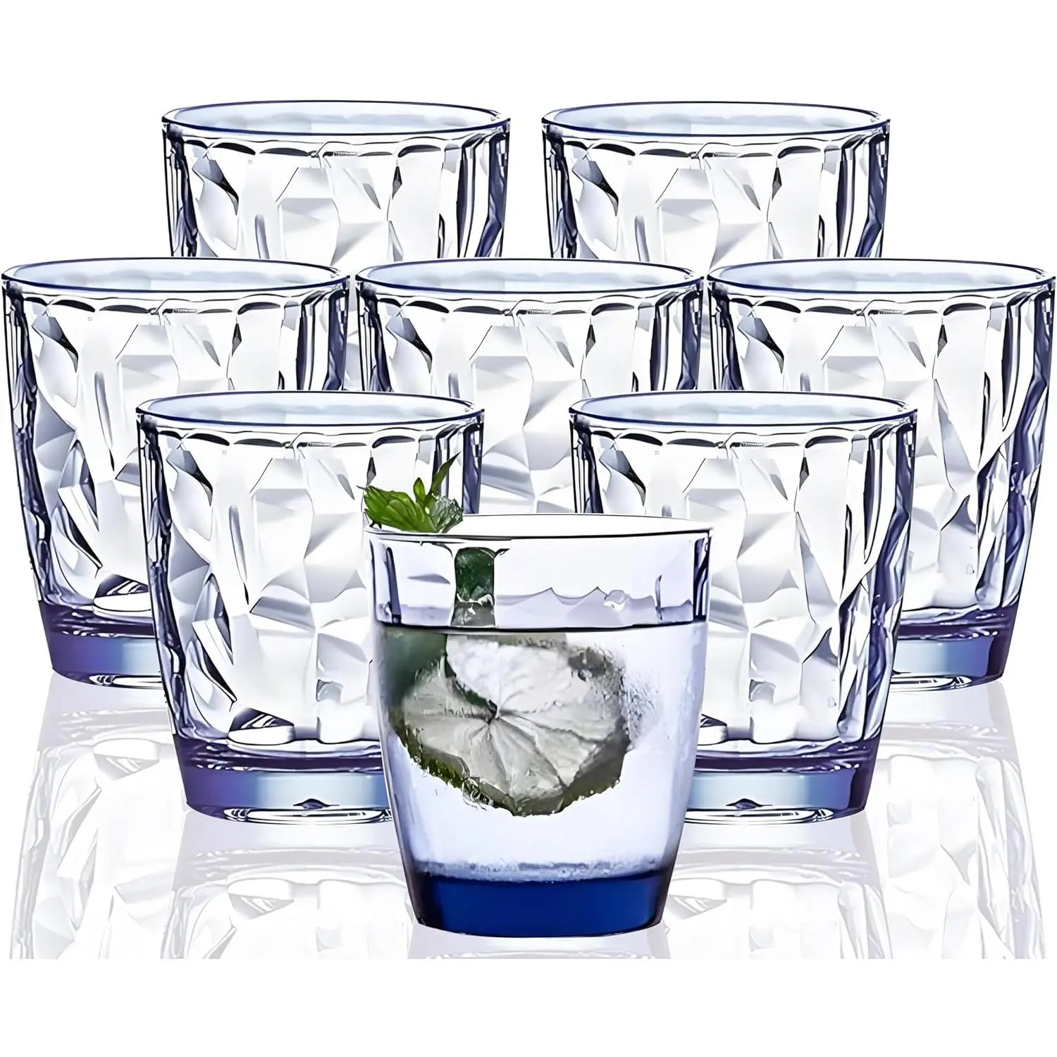 10Oz 8Pcs Blue