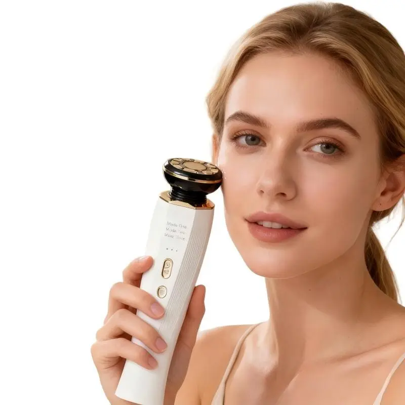 Home beauty device, facial massage device, import/export instrument, lifting and firming device, warm sensation facial cleansing vibration V face device, red light therapy device, facial and neck wrinkle reduction and skin firming device, facial machine