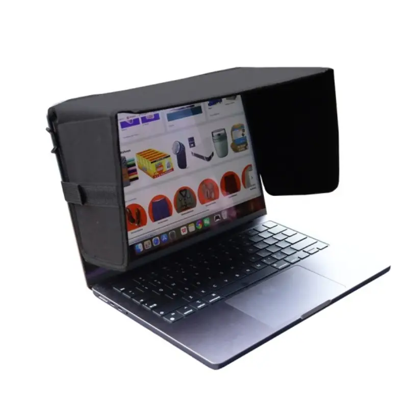 Outdoor Laptop Sunshade Board, UV Protection, Privacy Screen, Portable Design, Ideal for Outdoor Use, Durable Material