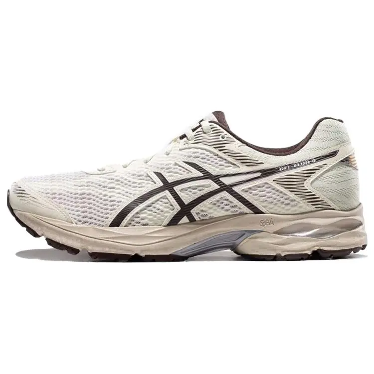 ASICS Gel-Flux 4 Men's Low-Top Running Shoes for Short to Mid-Distance with Comfort, Stability, and Breathable Fabric Cushioning Trending Shoes, House White Official Shoes to Get / Maison Mihara