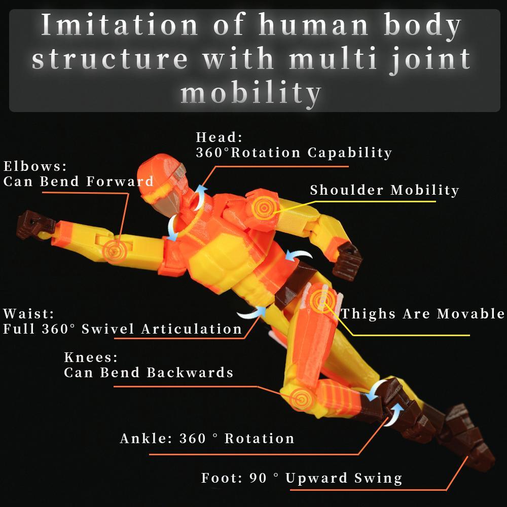 3D Printed Invincible series All Toys Action Figures Anime Model Lucky Dummy 13 Superheroes Multi-Jointed Toy Ornaments Gifts