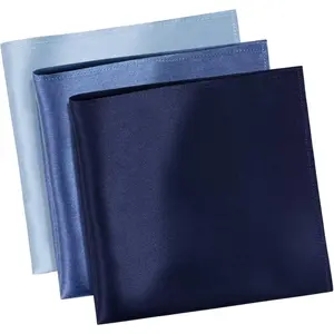100% Real Mulberry Silk Pocket Square for Men, 11x11 Inch Solid Handkerchiefs, Multi ColorsGift.