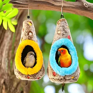 Cozy Pet Winter Hammock Soft Cozy Cage House Bed Parakeets And Small Parrots