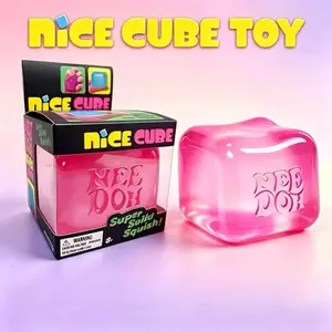 Trendy Stress Relief Cube Multi-Sensory Squeeze Toy, Alleviates Pressure and Anxiety, Single Piece Sale, Ideal for Stress Management