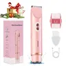 【Black Friday】2-in-1 Dual-Head Electric Bikini Trimmer and Shaver for Men and Women, IPX7 Waterproof USB-Rechargeable Hair Removal Device for Face, Legs, Underarms, and Bikini Area, Cordless Travel Body Groomer, Christmas Gift for Him and Her