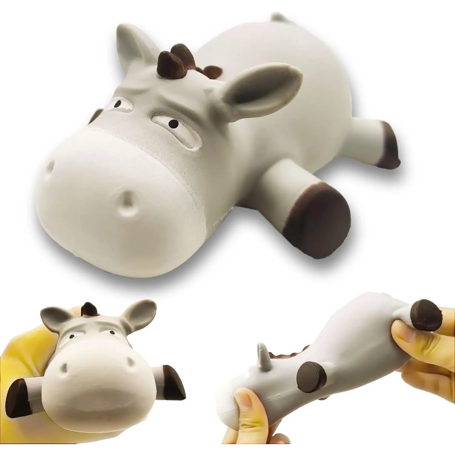 Funny Donkey Stress Toy,Stretchy Donkey Toy for Kids ans Adults,Stress Relief Squishy Donkey Toy,Squeeze Donkey Toys Gift for Easter,Christmas,Birthday