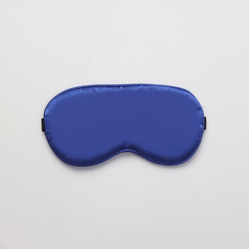 A double-sided silk sleep blindfold, shade, elastic bandage, travel lunch break blindfold, aviation blindfold