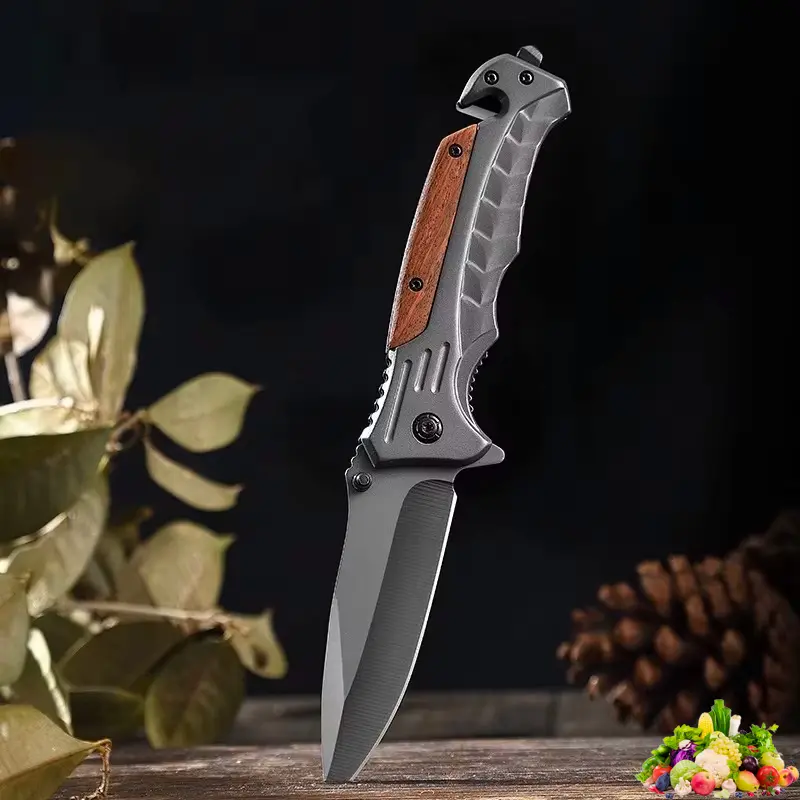 1pc Outdoor korknife Multitool Folding Knife with Glass Breaker & Seat Belt Cutter Folding Knife Work Fishing Knives for Outdoor Camping