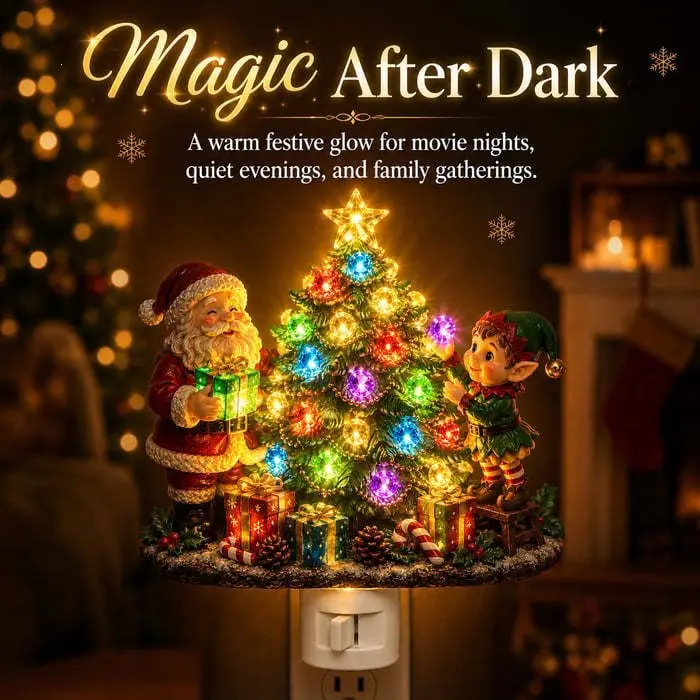 1pc Diamond-Studded Christmas Tree Plug-in Night Light, 3D Flashing Crystal Holiday Decoration, Holiday LED Night Light, Gemstone Tree Design, Vintage Rhinestone Halloween Tree Wall Night Light, Suitable for Bedroom craft set