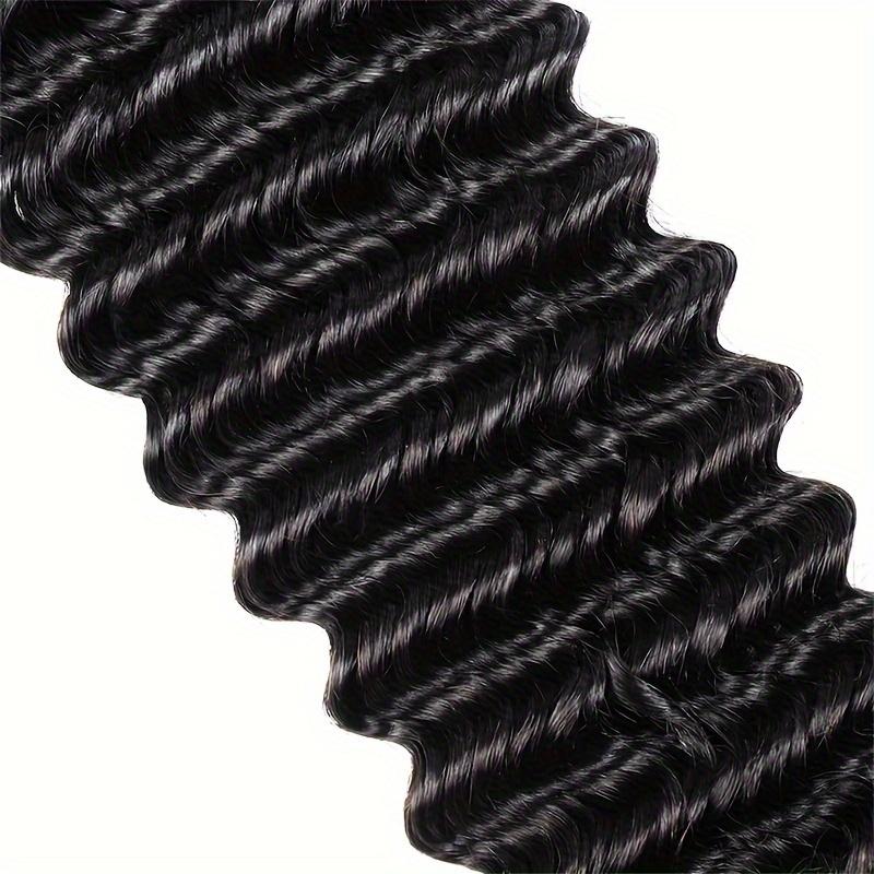 Unprocessed Bulk Human Hair for Braiding, One Pack with Two Bundles Weighing 100g -Deep Wave Hair Is Perfect for Micro Braids And Comes in Natural Colors, Ranging from 18 to 26 Inches. Unprocessed Bulk Human Hair for Braiding, One Pack with Two Bundles Weighing 100g -Deep Wave Hair Is Perfect for Micro Braids And Comes in Natural Colors, Ranging from 18 to 26 Inches.