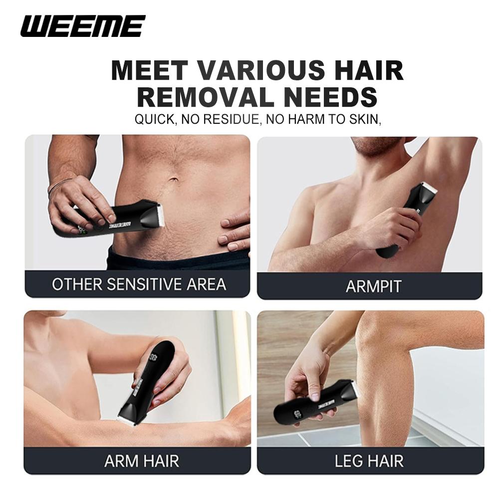 Electric Hair Trimmer, 1 Box USB Rechargeable Hair Clipper, Personal Care Appliances for Men, Body Hair Trimmer, Hair Removal Clippers Men Gift